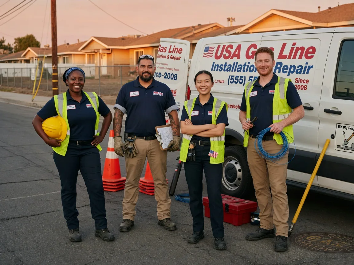 Gas Line Installation company in Hollsopple, PA